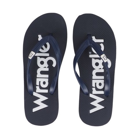 Klapki męskie Wrangler Cole Flipflop granatowe 20251043 29Y