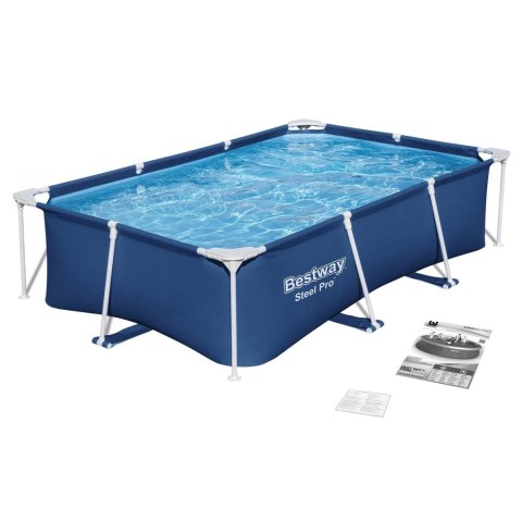 Basen ogrodowy stelażowy 259 x 170 x 61 cm Bestway 56403N Basen ogrodowy stelażowy 259 x 170 x 61 cm Bestway 56403N