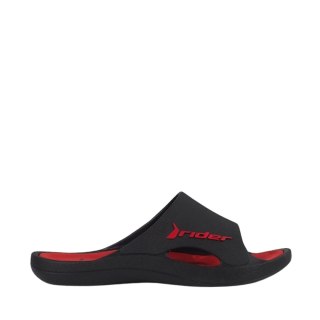 Klapki męskie Rider Bay XIV AD czarno-czerwone 83632-BB243