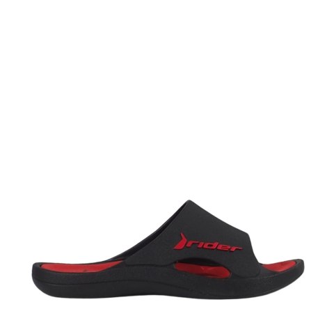 Klapki męskie Rider Bay XIV AD czarno-czerwone 83632-BB243