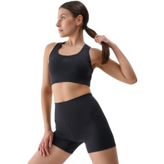 Legginsy damskie krótkie 4F FNK F021 głęboka czerń 4FRSS25TFSTF021 20S