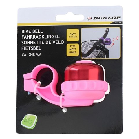 Dzwonek rowerowy Dunlop Bell D48mm 4ass AL 53127 Dzwonek rowerowy Dunlop Bell D48mm 4ass AL 53127