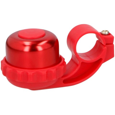 Dzwonek rowerowy Dunlop śr.48 mm czerwony 1049311 Dzwonek rowerowy Dunlop śr.48 mm czerwony 1049311
