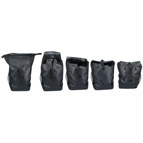 Torba rowerowa Dunlop sakwa wodoszczelna 15L czarna 1042299 Torba rowerowa Dunlop sakwa wodoszczelna 15L czarna 1042299