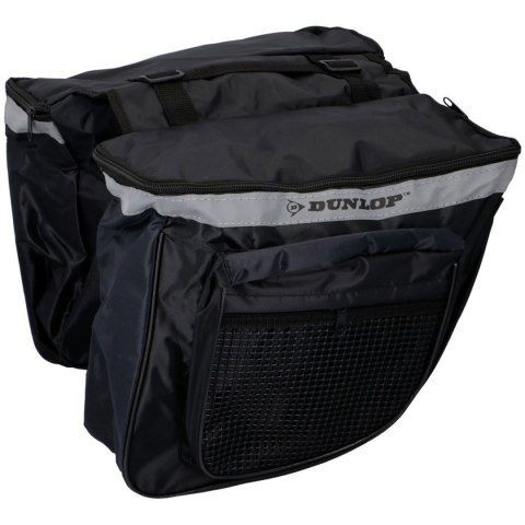 Torba rowerowa na bagażnik Dunlop sakwa XXL 26L czarna 1042770 Torba rowerowa na bagażnik Dunlop sakwa XXL 26L czarna 1042770