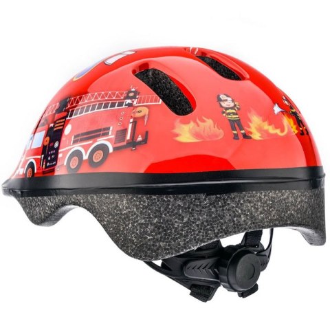 Kask rowerowy Meteor KS06 Firetracker rozm. S 48-52 cm Jr 24837