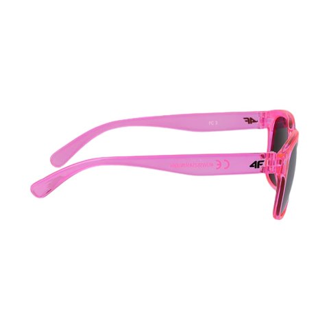 Okulary przeciwsłoneczne dla dzieci 4F U066 różowy neon 4FJWSS25ASUNU066 54N Okulary przeciwsłoneczne dla dzieci 4F U066 różowy neon 4FJWSS25ASUNU066 54N