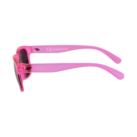Okulary przeciwsłoneczne dla dzieci 4F U066 różowy neon 4FJWSS25ASUNU066 54N Okulary przeciwsłoneczne dla dzieci 4F U066 różowy neon 4FJWSS25ASUNU066 54N