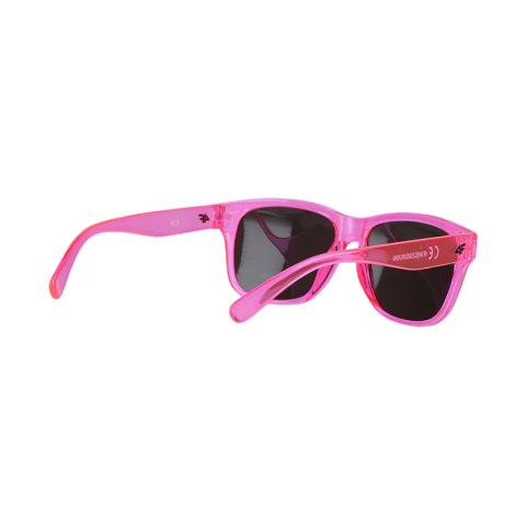 Okulary przeciwsłoneczne dla dzieci 4F U066 różowy neon 4FJWSS25ASUNU066 54N Okulary przeciwsłoneczne dla dzieci 4F U066 różowy neon 4FJWSS25ASUNU066 54N