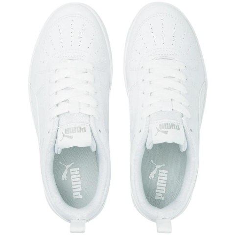Buty dla dzieci Puma Rickie Jr białe 384311 01 Buty dla dzieci Puma Rickie Jr białe 384311 01