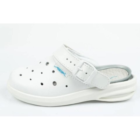 Chodaki buty medyczne Abeba skóra 7630