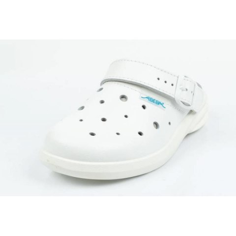 Chodaki buty medyczne Abeba skóra 7630