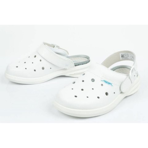 Chodaki buty medyczne Abeba skóra 7630