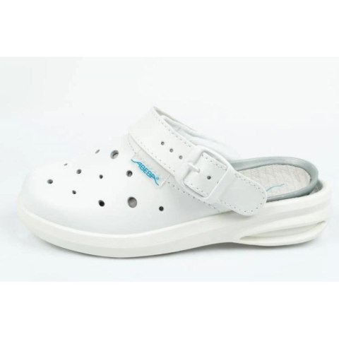 Chodaki buty medyczne Abeba skóra 7630
