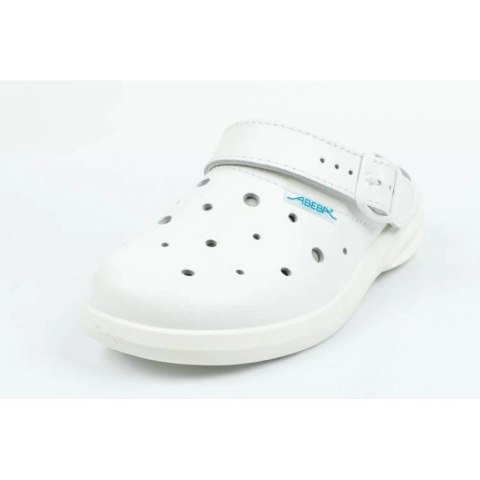 Chodaki buty medyczne Abeba skóra 7630