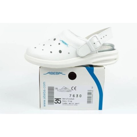 Chodaki buty medyczne Abeba skóra 7630