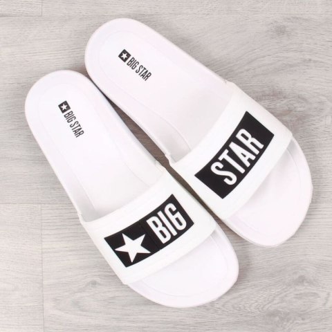 Klapki plażowe basenowe Big Star M DD174700 białe