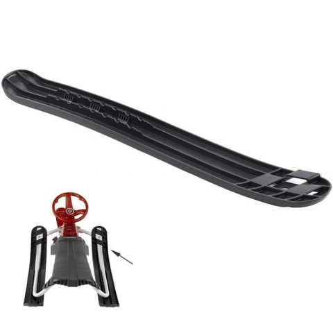 Hamax płoza Sno Blade Main Ski Right Grey 1 sztuka HAM807355 Hamax płoza Sno Blade Main Ski Right Grey 1 sztuka HAM807355