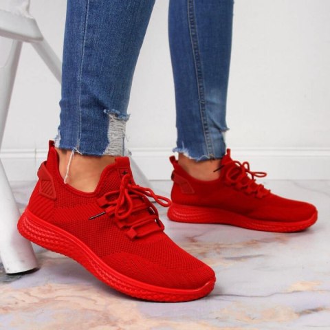 Buty sportowe NEWS M EVE268B czerwone