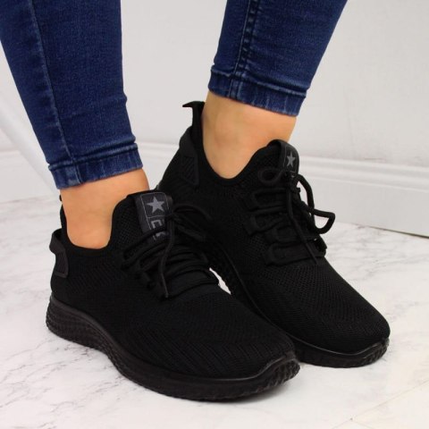 Buty sportowe NEWS W EVE268 czarne