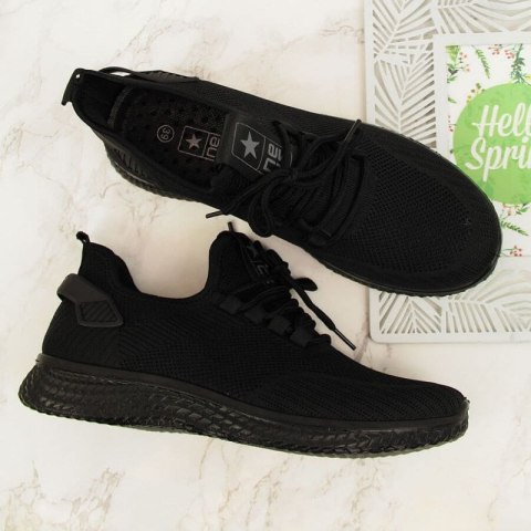 Buty sportowe NEWS W EVE268 czarne