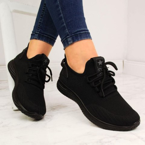 Buty sportowe NEWS W EVE268 czarne