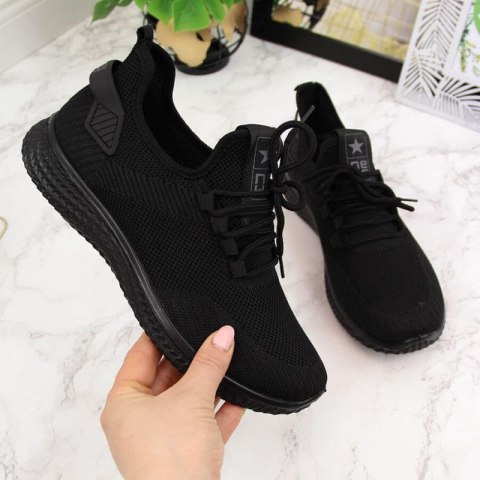 Buty sportowe NEWS W EVE268 czarne