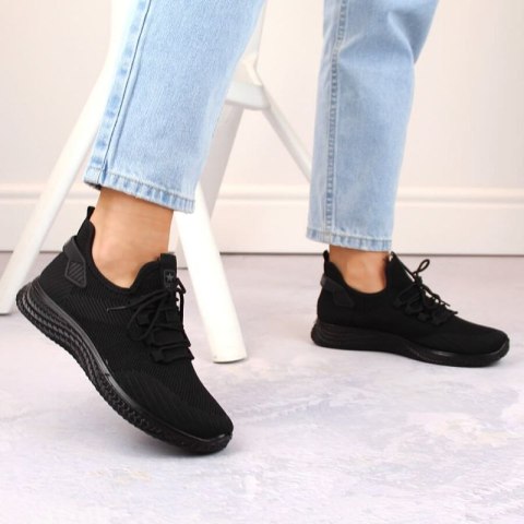Buty sportowe NEWS W EVE268 czarne