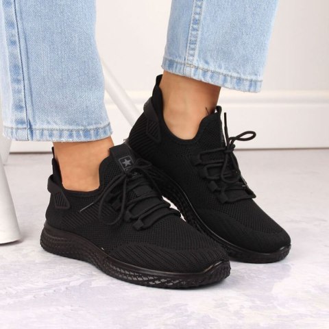 Buty sportowe NEWS W EVE268 czarne