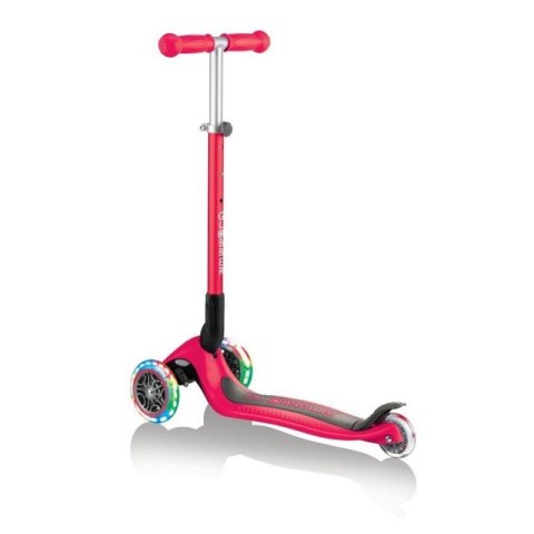 Hulajnoga 3-kołowa Globber Primo Foldable Lights 432-102-2 New Red