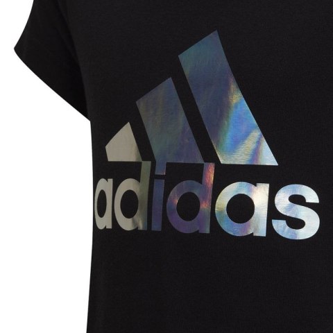 Koszulka adidas Dance Metallic Print Tee Jr HD4407