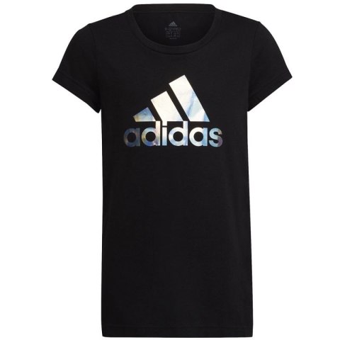 Koszulka adidas Dance Metallic Print Tee Jr HD4407