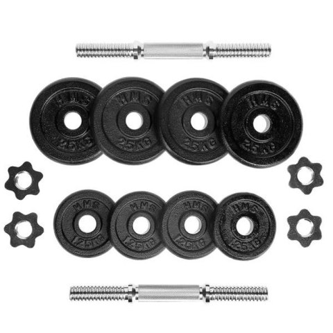 Sztangielki w walizce HMS ST20 2 x 10kg 17-59-101