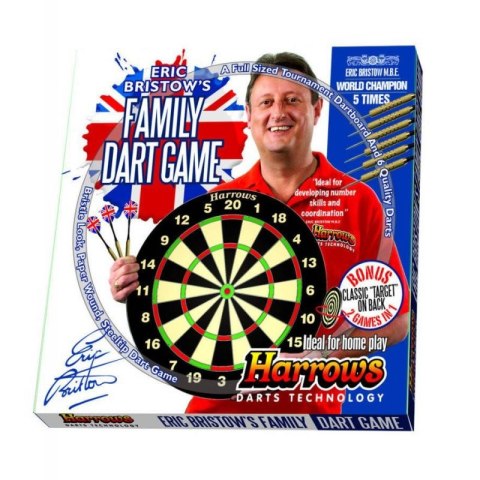 Tarcza Harrows Champion Family Paper Dart Game dwustronna HS-TNK-000013077 Tarcza Harrows Champion Family Paper Dart Game dwustronna HS-TNK-000013077