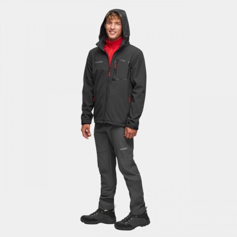 Kurtka Softshell Alpinus Stenshuvud czarna BR43371