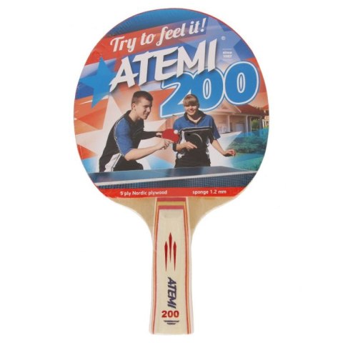 Rakietka do tenisa stołowego Atemi 200 S214555 Rakietka do tenisa stołowego Atemi 200 S214555