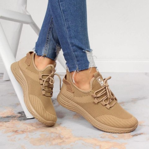 Buty sportowe NEWS W EVE268A beżowe