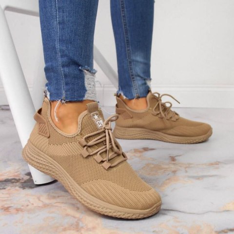 Buty sportowe NEWS W EVE268A beżowe