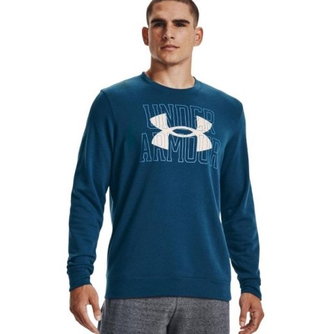 Bluza Under Armour UA Rival Terry Logo Crew M 1370391 458 Bluza Under Armour UA Rival Terry Logo Crew M 1370391 458