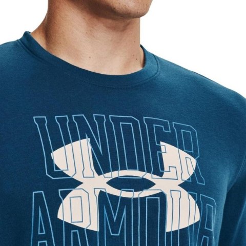Bluza Under Armour UA Rival Terry Logo Crew M 1370391 458 Bluza Under Armour UA Rival Terry Logo Crew M 1370391 458