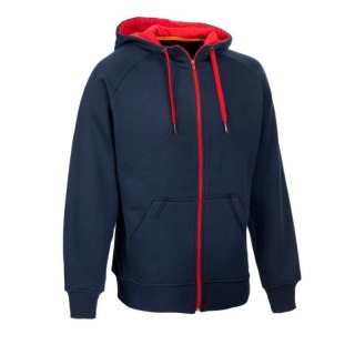 SELECT Bluza ZIP Hoody WILLIAM navy granatowa