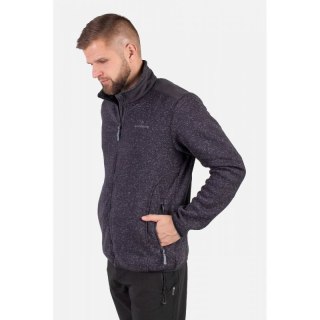 Bluza polarowa BERGSON M HELICON WP BLACK