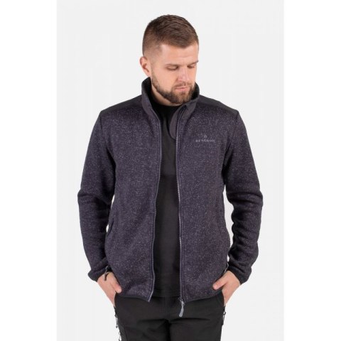 Bluza polarowa BERGSON M HELICON WP BLACK