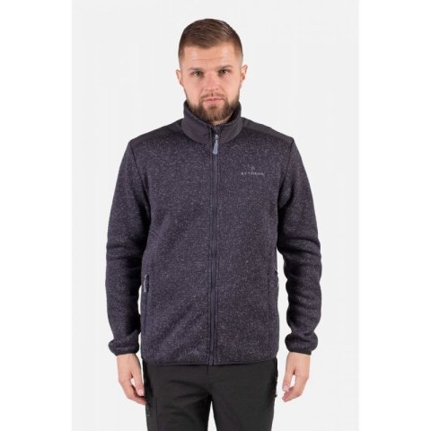 Bluza polarowa BERGSON M HELICON WP BLACK