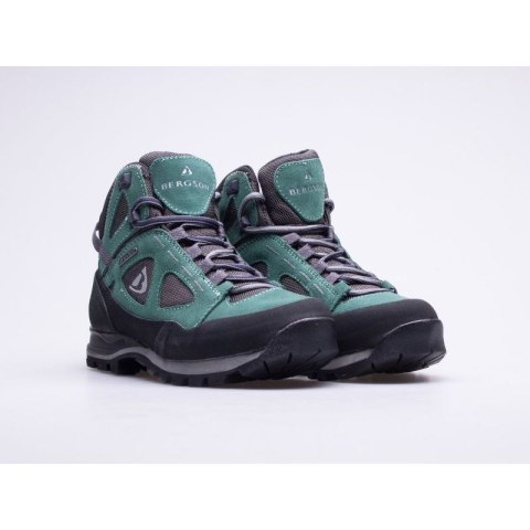 Buty Bergson W Kakka Mid Stx grass green