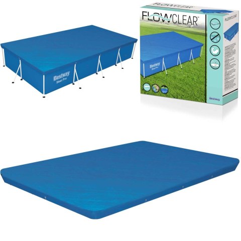 Pokrywa do basenu stelażowego 400 x 211 cm Bestway 58107 Pokrywa do basenu stelażowego 400 x 211 cm Bestway 58107