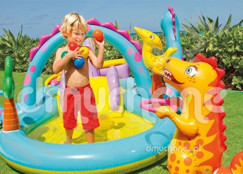 Dmuchany plac zabaw Dinozaury 302 x 229 x 112 cm INTEX 57135 Dmuchany plac zabaw Dinozaury 302 x 229 x 112 cm INTEX 57135