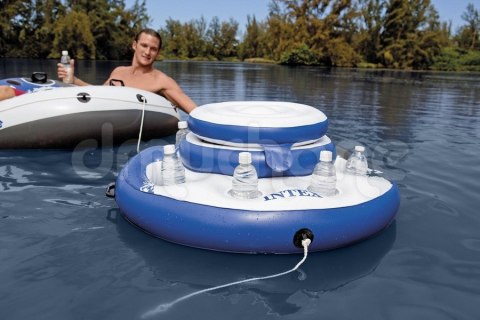 Duża lodówka pływająca do basenu o średnicy 89 cm INTEX 56822 Duża lodówka pływająca do basenu o średnicy 89 cm INTEX 56822
