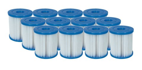 Filtr do pompy filtrującej Typ II - komplet 12 SZT. Bestway 58094 Filtr do pompy filtrującej Typ II - komplet 12 SZT. Bestway 58094