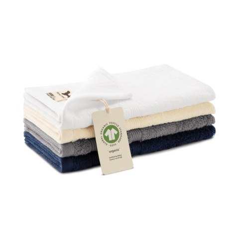 Ręcznik mały unisex Organic (GOTS) (granatowy) Ręcznik mały unisex Organic (GOTS) (granatowy)